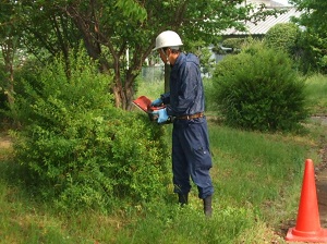 川西市 公園除草・剪定等管理工事